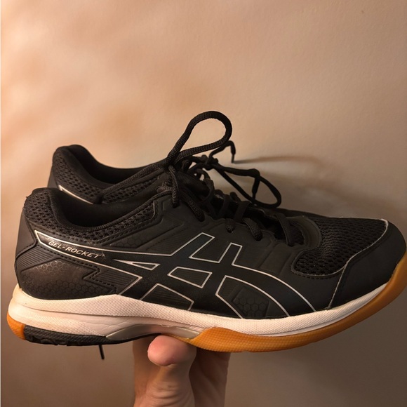 ASICS Gel-Rocket Black Sneakers - Picture 1 of 3